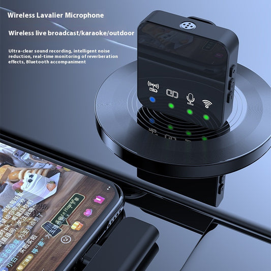 Wireless Microphone With Bluetooth Accompaniment