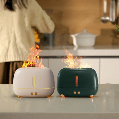 Upgraded Flame Fireplace Air Aroma Diffuser